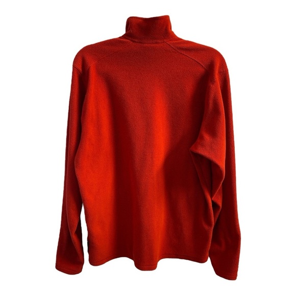 Helly Hansen Polar Fleece Zip Up Jacket Cherry Red  Activewear Sweater Size L - Picture 3 of 10